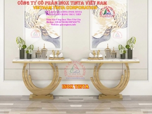 gia công inox màu tphcm công nghệ pvd Đức bảo hành 10 năm