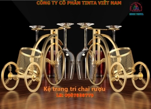 giá để chai rượu ox sâm banh cao cấp gia công theo yêu cầu