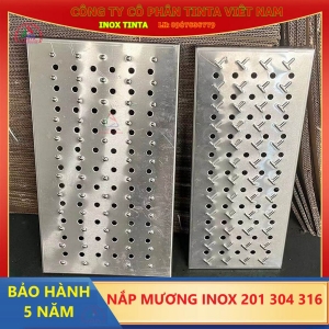 DV gia công nắp mương thoát nước inox 316 chất lượng cao
