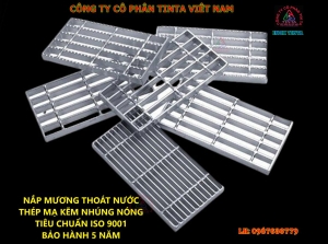 Xưởng gia công nắp mương thoát nước nhà bếp inox giá rẻ