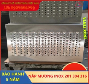 Nắp mương thoát nước inox 304 inox 316 chất lượng cao giá rẻ
