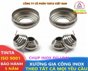 bán chụp đầu ống inox D 20 bảo hành toàn quốc không lo về giá