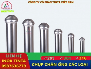 Giá bán chụp đầu ống inox phi 34 35 giá tốt nhất miền bắc hôm nay