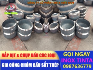 Báo giá bán chụp đầu sắt phi 50 60 nhà máy đạt chuẩn iso 9001