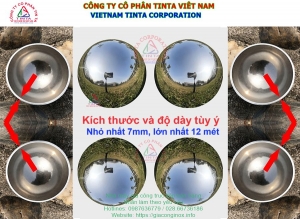 bán quả cầu thép kích thước lớn gia công theo yêu cầu