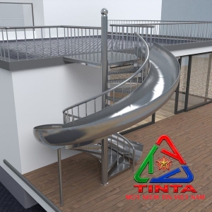 Cầu Trượt Ngoài Trời Bằng Inox – Lựa Chọn Tối Ưu Cho Công Viên Và Trường Học